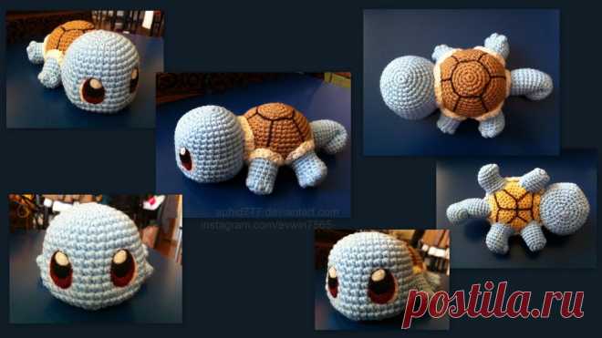 Baby Squirtle (with pattern) by aphid777 on DeviantArt