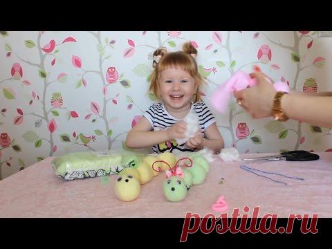 Как сделать игрушки из носков своими руками? Обзор. Vlog.