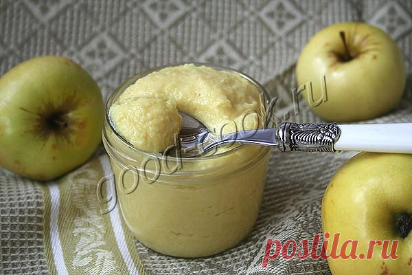 яблочный курд (из тушёных яблок). Рецепт приготовления