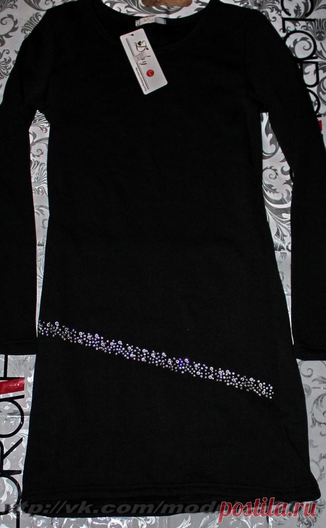 В НАЛИЧИИ! Платье теплое с начесом осень-зима рр М 500руб