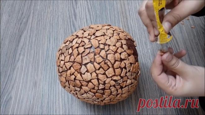 emekliyim.com - Geri Dönüsümün Merkezi: Ceviz Kabuklarından Dekor Fikri