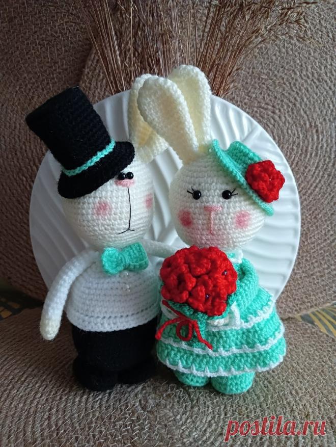 СХЕМА вязания заек Леди и Джентльмена крючком #схемыамигуруми #амигуруми #вязаныеигрушки #вязаныйзаяц #заяцкрючком #amigurumi #amigurumipattern #amigurumitoy #amigurumibunny #crochetbunny #crochetpattern