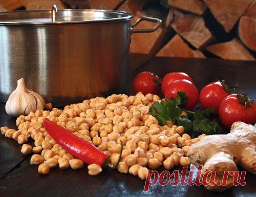 Постный гороховый суп 