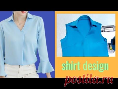 Đẹp tuyệt vời ! Áo kiểu xếp ly ngực năng động cắt và may thật dễ dàng |basic Sewing techniques |