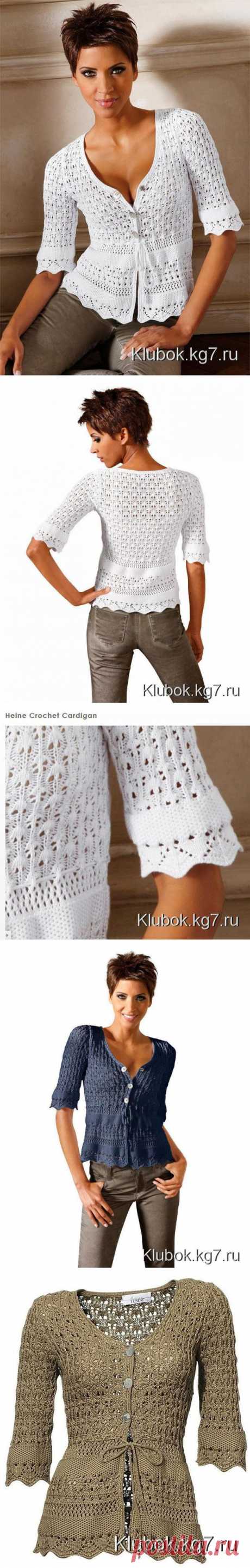 Любимый свитерок на прохладный летний денёк | Клубок