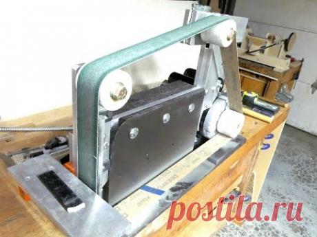 make a 2 x 72 belt sander/grinder