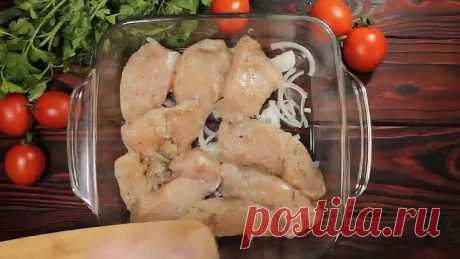 Самый простой и вкусный рецепт из куриного филе в духовке