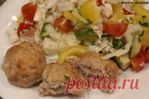 Тефтели с овсянкой | Просто вкусное