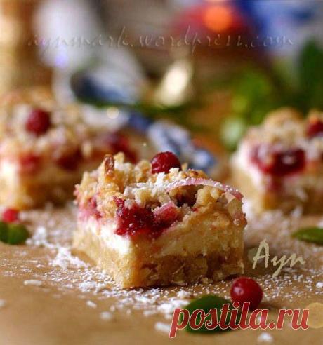 Творожно-клюквенное печенье | Мои Кулинарные Зарисовки