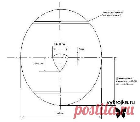 Блузка в стиле кимоно.