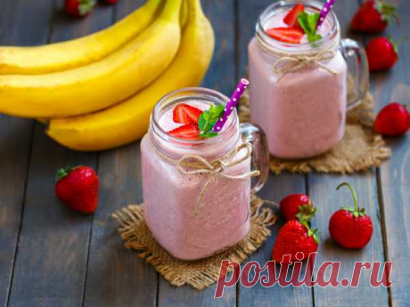 Клубничный смузи, рецепты с фото. Как приготовить вкусный смузи из клубники?