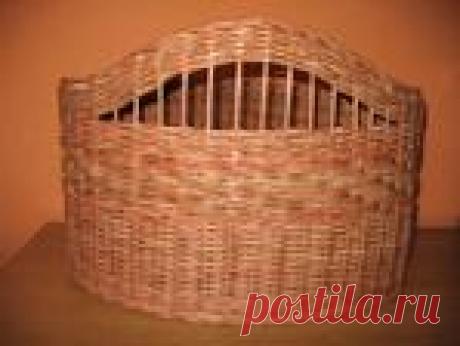 ПЛЕТЕНИЕ ИЗ ГАЗЕТ. Мастер-класс на фрагмент плетения