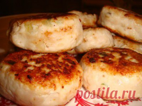 Куриные котлеты с плавленным сыром : Вторые блюда