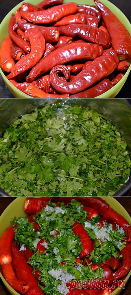 Маринованный перец острый, заготовка на зиму - Вкусный день