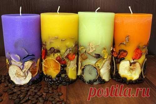 Ароматические свечи - Handmade-Paradise