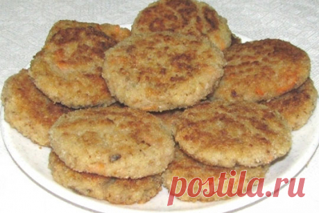 Домашние котлеты без мяса