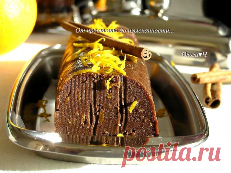 ШОКОЛАДНОЕ МАСЛО С КОРИЦЕЙ И АПЕЛЬСИНОВОЙ ЦЕДРОЙ