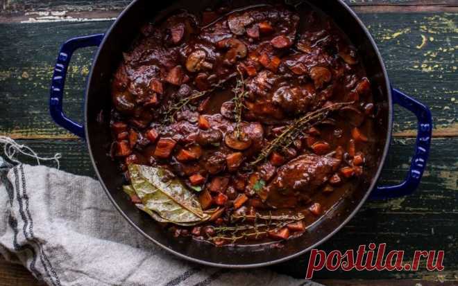 Курица в вине | Рецепты (Огород.ru)