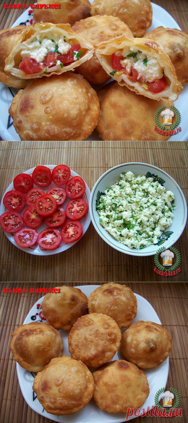 Пирожки бомбочки - лучше чем чебуреки.