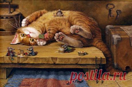 Сказка от художника Александра Маскаева / Картинки для декупажа / PassionForum - мастер-классы по рукоделию