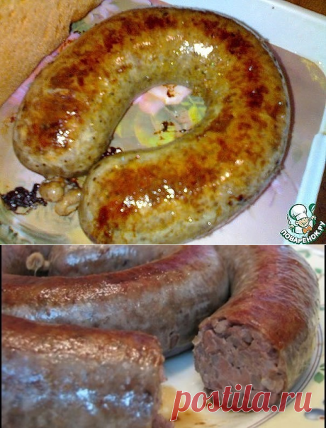 Домашняя печеночная колбаса