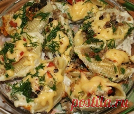 Фаршированные ракушки