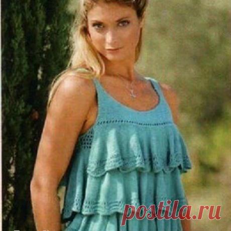 Женские майки спицами Схемы - zen.yandex.ru/...tor | Красивое и интересное вязание | Яндекс Дзен