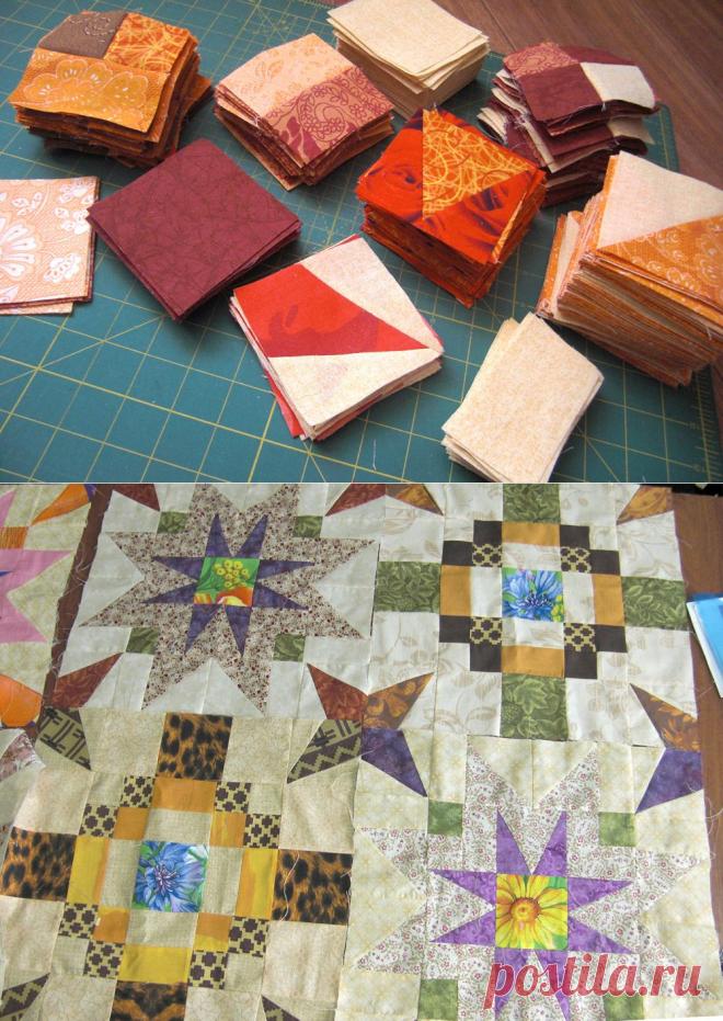 Лоскутная геометрия: Разбор закромов или Как с пользой утилизировать ненужное