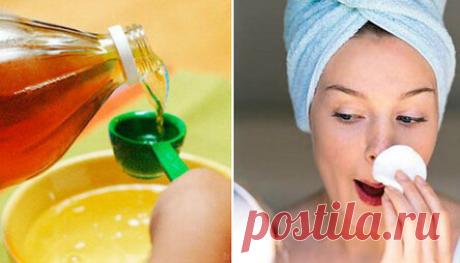 Вот что произойдет, если умываться с яблочным уксусом
