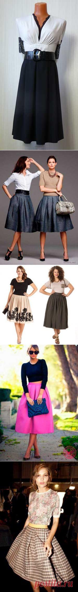 Как шить юбку в складку | "Кройка и шитье для начинающих портных"