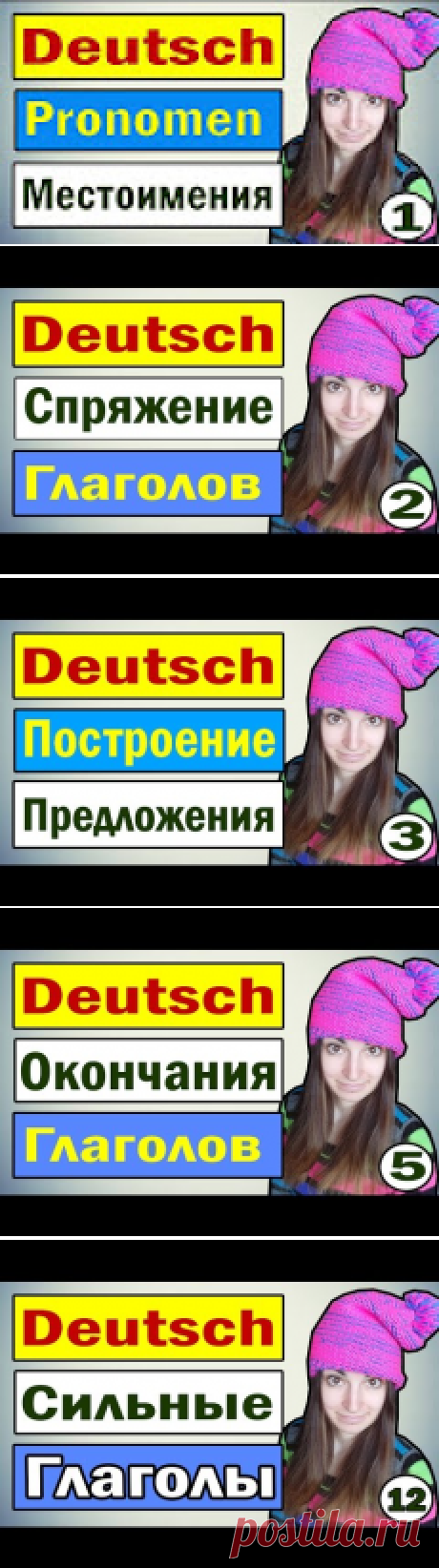 2. Немецкий: Спряжение Глаголов (Konjugation) / Ирина ШИ - YouTube