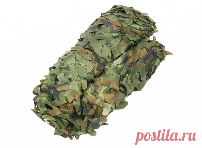 Сеть маскировочная 2х3 м - 3D зеленый лист