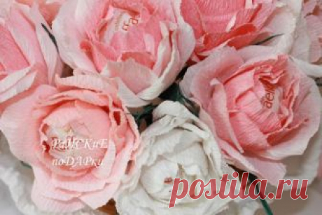 Мастер-класс: роза из гофробумаги
