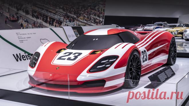Концепт Porsche 917 Living Legend вывели из запасников музея К пятидесятилетию легендарной гоночной модели Porsche 917 музей Porsche подготовил экспозицию 50 Years of the Porsche 917 — Colours of Speed. В неё вошли