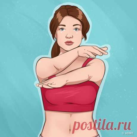 10 простых упражнений для красивых рук и подтянутой груди