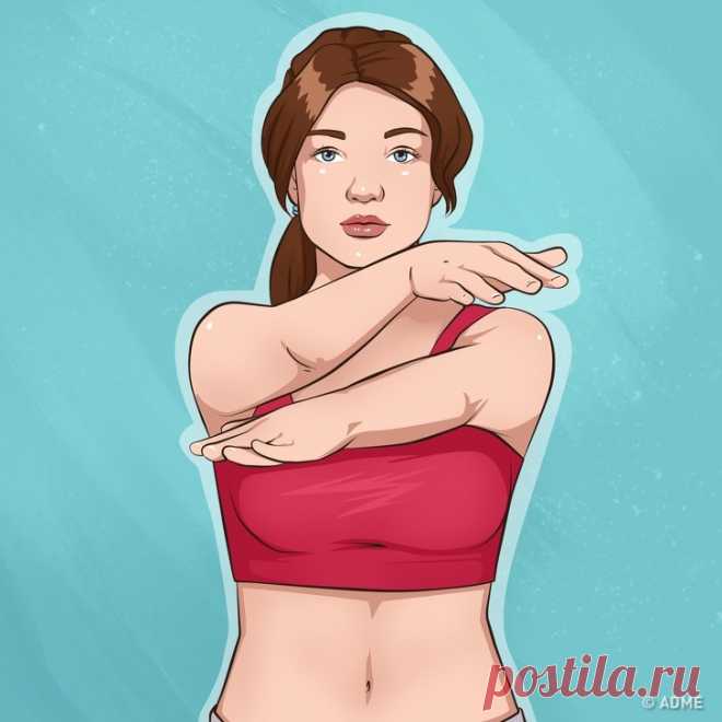 10 простых упражнений для красивых рук и подтянутой груди