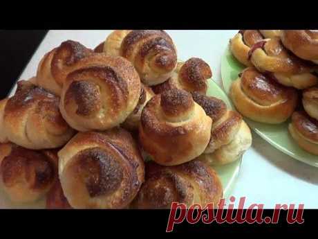 ▶ Вкусные булочки. Тесто для булочек в хлебопечке. - YouTube