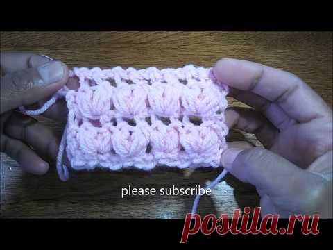 crochet is therapy: Tunisian crochet puff stitch lace