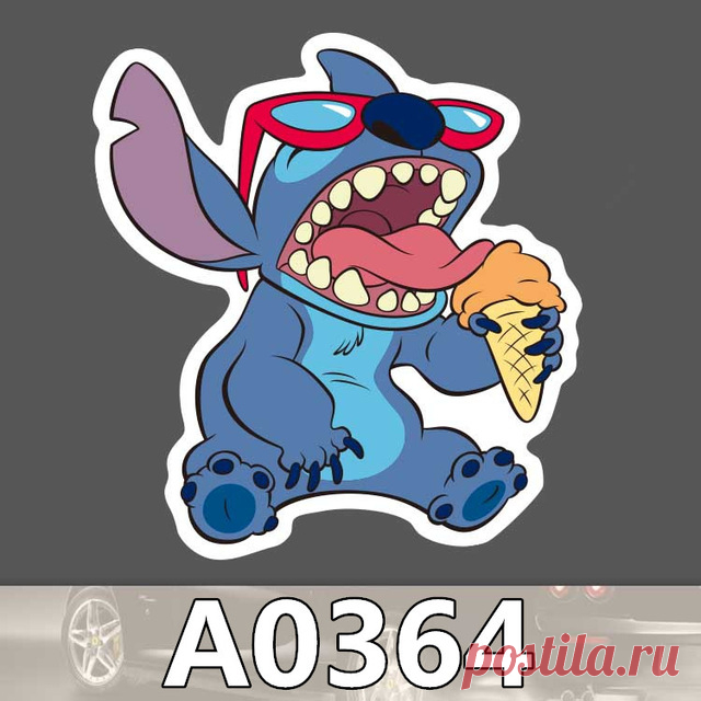 Bevle A0364 Лило и Стич скейтборд граффити Тетрадь двигателя Стикеры S Наклейка на холодильник Водонепроницаемый Стикеры для автомобилей купить в магазине Doinbby Store на AliExpress