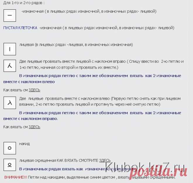 Узор спицами в копилку.