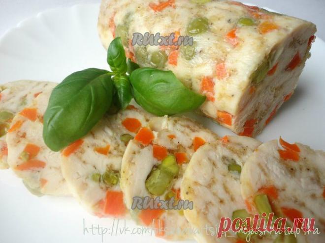 Колбаска куриная с овощами - cлова тут излишни, просто попробуйте!….