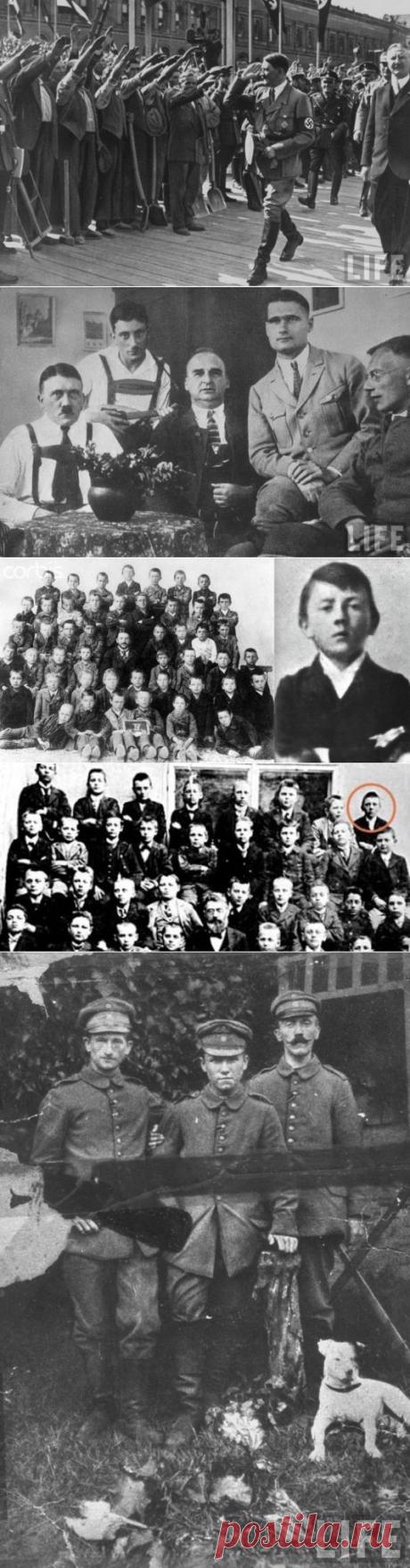 Жизнь Адольфа Гитлера в фотографиях • НОВОСТИ В ФОТОГРАФИЯХ