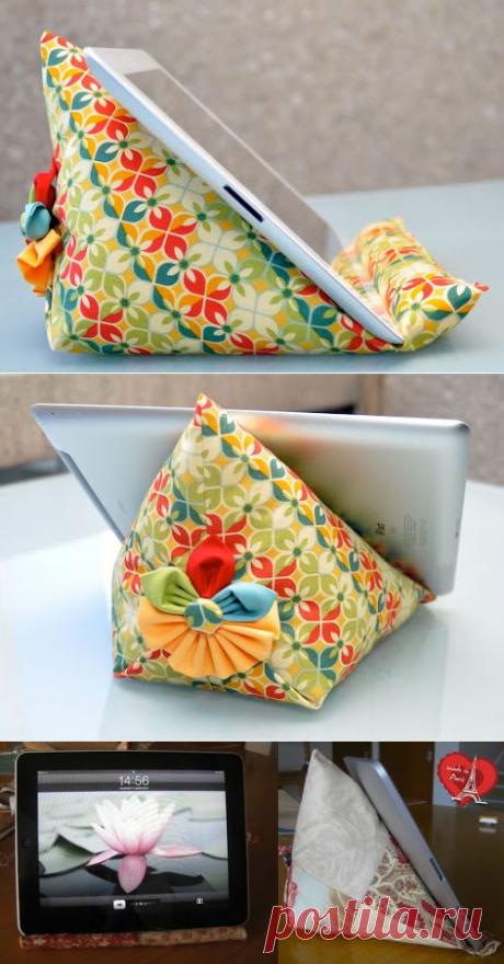 Как сшить подушку-подставку для Айпад.