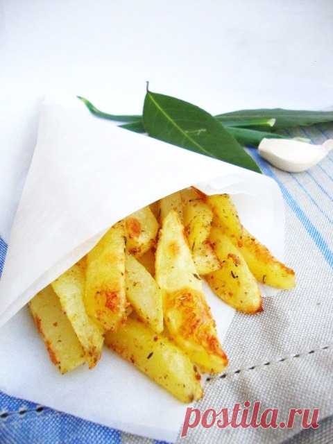 Картофель по-деревенски - кулинарный рецепт
