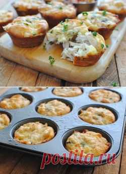 Куриные кексики с сыром | БУДЕТ ВКУСНО!