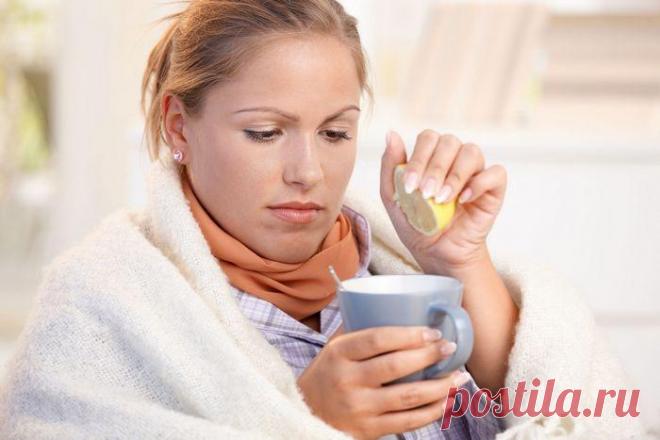 Народные рецепты для взрослых и детей от простуды и гриппа!
