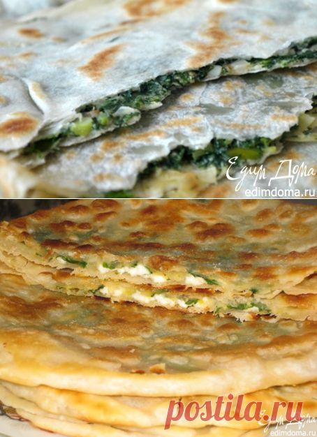 Бакинские лепешки с зеленью | Кулинарные рецепты от «Едим дома!»