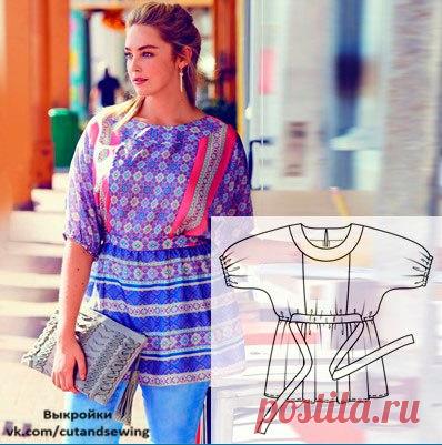 Выкройка туники
