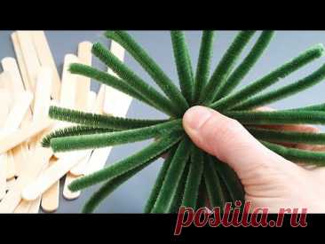 🌵HOW TO MAKE A CACTUS🌵 from pipe cleaner