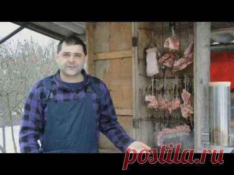 Холодное копчение мяса. Дымогенератор Хобби Смок. От засолки до дегустации.